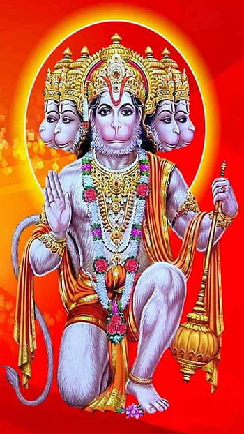 Panchmukhi Hanuman, Jay Shree Ram HD phone wallpaper
