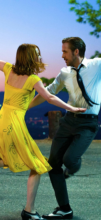 La La Land, Romantic movie, Musical extravaganza, Ryan Gosling HD phone wallpaper