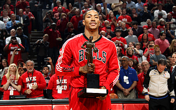 Derrick Rose, red, sports uniform HD wallpaper