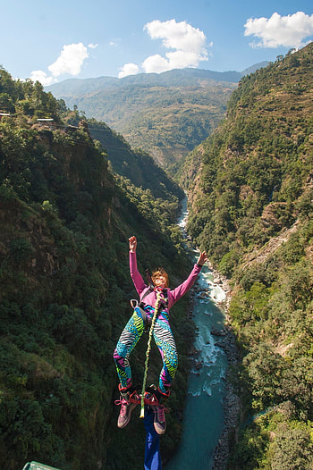 Rishikesh, Bungee Jumping HD phone wallpaper