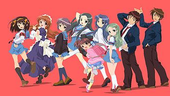 Melancholy Of Haruhi Suzumiya, Haruhi Suzumiya HD wallpaper