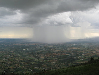Rainfall, forces, nature HD wallpaper