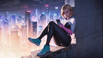 Gwen Stacy Bonds That Shape Us, gwen-stacy, superheroes, artwork, digital-art, pixiv HD wallpaper