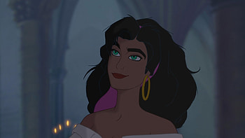 Esmeralda, Hunchback of Notre Dame, Disney eyes, Disney icons HD wallpaper