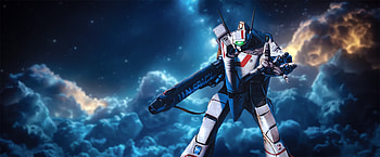 Robotech Macross: Valkyrie Night Sky, Robotech, Macross HD wallpaper