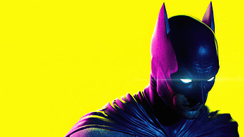 Batman Neon Glow , batman, superheroes, artist, artwork, digital-art, artstation HD wallpaper