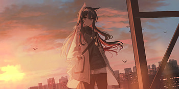 Texas Arknights , arknights, games, anime-girl, anime, 2021-games, pixiv HD wallpaper