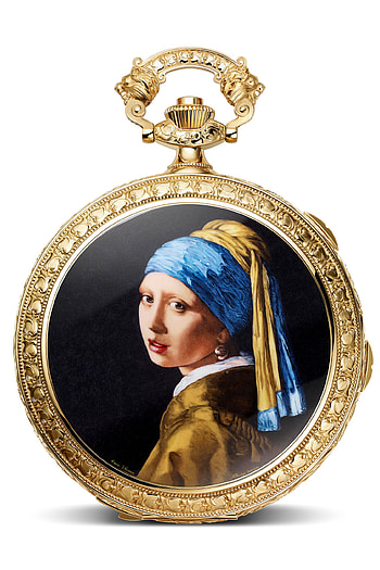 Vacheron Constantin, Westminster sonnerie tribute, Johannes Vermeer, Pocket watch HD phone wallpaper