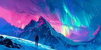 Adventures In Pursuit Of The Northern Lights, northern-lights, nature, aurora, artwork, artist, digital-art, ai HD wallpaper