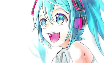 Colorful, art, Hatsune Miku HD wallpaper