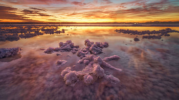 Laguna Salada De Torrevieja Lake In Spain, lake, spain, world, nature HD wallpaper
