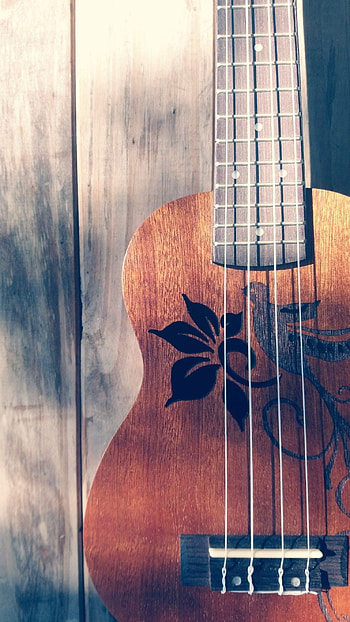 Abstract ukulele artwork, Creative expressions, Captivating , Vibrant designs HD phone wallpaper