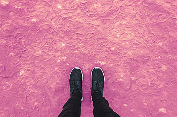 Legs, Sneakers, Minimalism, Traces HD wallpaper