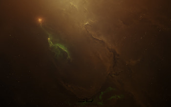 Nebula Space Brown Immersive, nebula, space, digital-universe, deviantart HD wallpaper