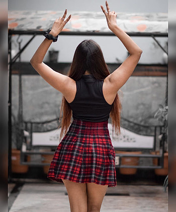 Garima, dress, tartan HD phone wallpaper