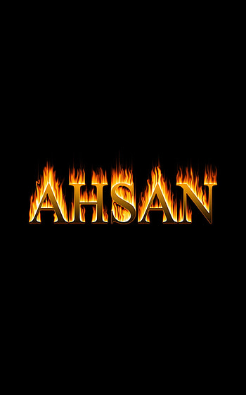 Ahsan, heat, midnight, name HD phone wallpaper