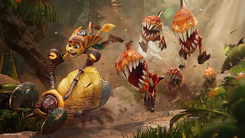 Ratchet and Clank, Rift Apart , in, Gaming HD wallpaper