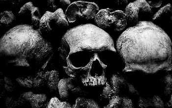 Dark, Skull HD wallpaper