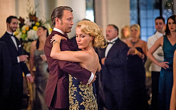 Mads Mikkelsen, Hannibal, Bedelia du Maurier, Gillian Anderson HD wallpaper