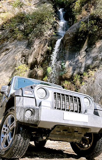 Thar 2022, tyres, alloys, mountains, tread, motor_vehicle HD phone wallpaper