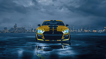Sunny Speedster Ford Mustang, ford-mustang, ford, muscle-cars, cars HD wallpaper
