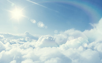 Landscape, Sky, Clouds HD wallpaper