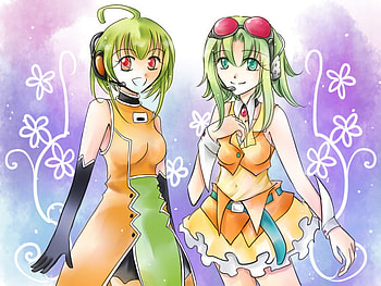 Gumi, stuff, girls, anime, colrful HD wallpaper