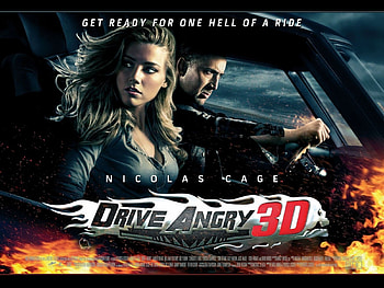 Drive Angry 3D, piper, amber heard, nicolas cage, milton HD wallpaper