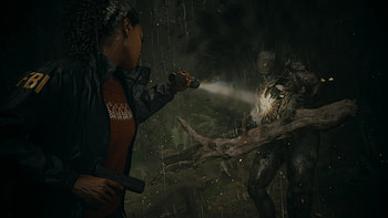 Alan Wake 2 Mystic Forest Showdown, video game, Alan Wake 2 HD wallpaper