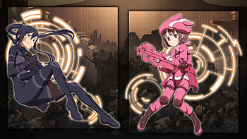 Sword Art Online Alternative: Gun Gale Online, Anime, Elsa Kanzaki, Karen Kohiruimaki, Llenn (Sword Art Online), Pitohui (Sword Art Online), Sword Art Online: Memory Defrag, Sword Art Online HD wallpaper