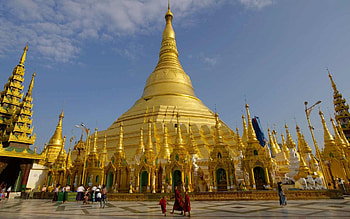 The Strand, Myanmar, Shwedagon Pagoda, Historic connection HD wallpaper