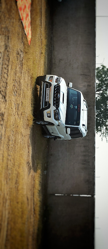 Mahindra scorpio, automotive lighting, automotive parking light HD phone wallpaper