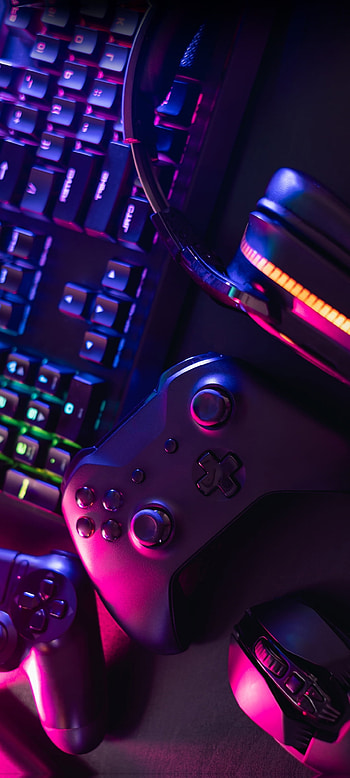 Game Consoles, magenta, Dark, games, Premium, Xbox HD phone wallpaper