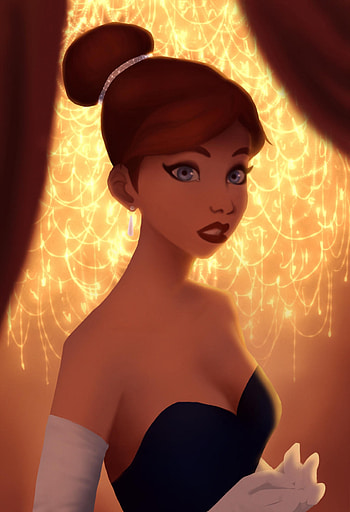 Anastasia, Chwee artwork, Disney princess, Artistic creation HD phone wallpaper
