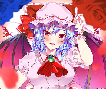 Remilia Scarlet, Remilia Scarlet, Anime, Touhou HD wallpaper