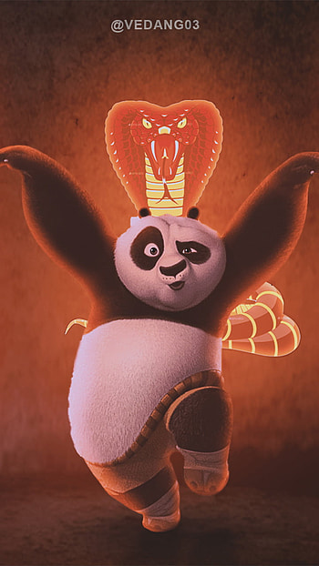 Kungfu Panda, animal, kungfupanda, pandaedit HD phone wallpaper
