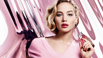 Actress, American, Lipstick, Celebrity, Jennifer Lawrence, Blonde, Blue Eyes HD wallpaper