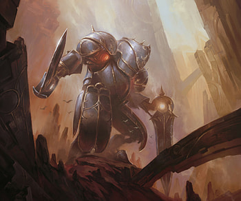 Basic Land — Mountain, The Brothers' War expansion, man made, Magic: The Gathering HD wallpaper