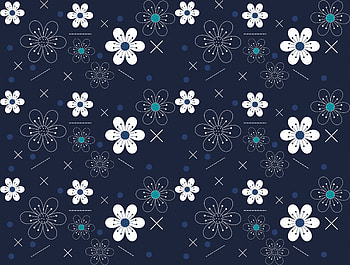Flowers Pattern , pattern, flowers, texture HD wallpaper