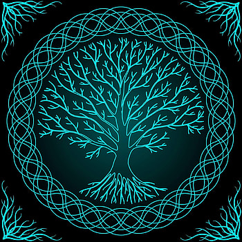 Pagan Tree, art HD phone wallpaper