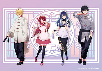 Oshi no Ko — Quad Anime : Idol Quartet, Anime, Oshi no Ko HD wallpaper