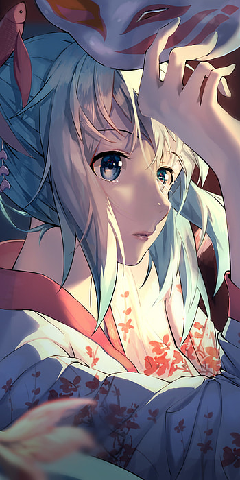 blue eyes, blue hair, Hatsune Miku, Anime, Vocaloid HD phone wallpaper