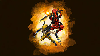 Deadpool And Wolverine Allies In Mayhem, wolverine, deadpool, deadpool-and-wolverine, deadpool-3, movies, superheroes, artwork, digital-art, deviantart HD wallpaper