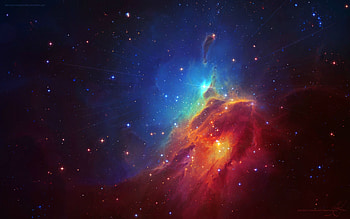 out in space, galaxies, fun, space, cool, stars HD wallpaper