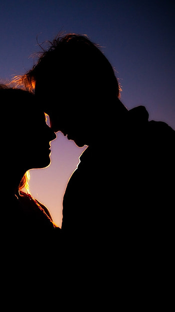 Evening kiss , Calming scenery HD phone wallpaper