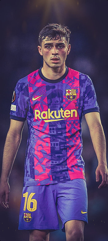 Pedri, spain, barca, footballtalent, barcelona, laliga, midfielder, uel, ucl HD phone wallpaper