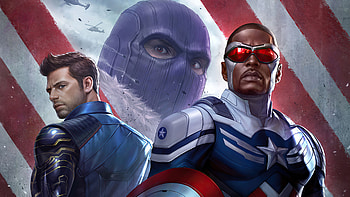 V720 Falcon And Wintersoldier, falcon, winter-solider, superheroes, artist, artwork, digital-art, artstation HD wallpaper