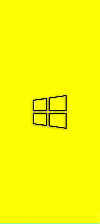 Windows 10x Cyberpunk, game, yellow, simple, technology, microsoft, cyber, minimal, , design, cyberpunk 2077, logo HD phone wallpaper