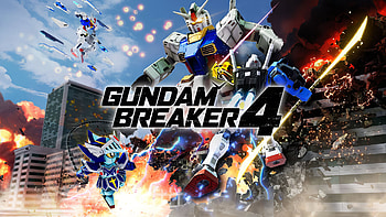 Banner Gundam Breaker 4 Key Art Poster, video game, Gundam Breaker 4 HD wallpaper