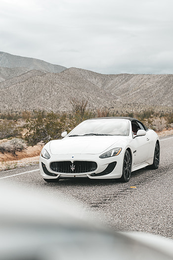 Sports, Maserati, Cars, Car, Machine, Sports Car, Cabriolet, Maserati Grancabrio HD phone wallpaper